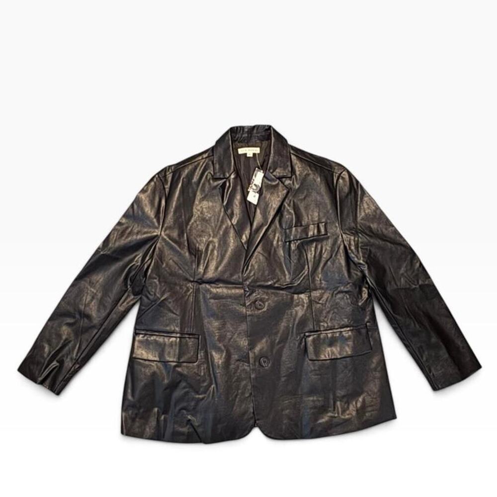LA Hearts by PacSun Faux Leather Blazer